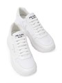 Легкие кроссовки Prada из Re-Nylon и замши с резиновым протектором 45 мм 11168280
