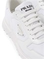 Легкие кроссовки Prada из Re-Nylon и замши с резиновым протектором 45 мм 11168280