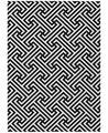 Addison Стираемый в машине ультратонкий ковер Chantille 10',x14', (305x427 см) с геометрическим принтом, для дома и улицы 11176354