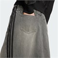 adidas Originals Юбка-карандаш Adicolor 3-Stripes из денима в 90-х стиле с классическим хлопковым материалом и пятью карманами 11220906