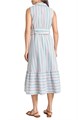 Платье молодежное в полоску без рукавов с поясом от Jones New York, 65% полиэстер, 35% хлопок 10048411