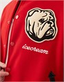 Красная куртка ICECREAM в стиле varsity с бейсбольным воротником и боковыми карманами 11170466