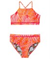 Детский купальник-бикини с ярким принтом Karmel от Maaji Kids, выполненный из 76% полиэстера и 24% спандекса 11232390