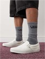 Кеды Vans Classic Slip-On с шахматным белым принтом, низким профилем и мягкой стелькой 11230362