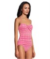 Слитный купальник Tommy Bahama Island Cays Point Bandeau из переработанных материалов с защитой UPF 50 11227003
