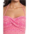 Слитный купальник Tommy Bahama Island Cays Point Bandeau из переработанных материалов с защитой UPF 50 11227003
