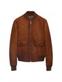 Prada Suede Blouson Jacket 11167517