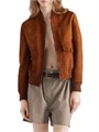 Prada Suede Blouson Jacket 11167517