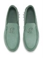 Christian Louboutin Замшевые туфли Moonkel с реверсной текстурой, сделанные в Италии 11167419