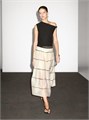 Стильная лёгкая миди-юбка в полоску от Massimo Dutti 11234923