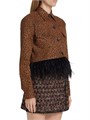 Le Superbe Freebird Feathered Cotton-Blend Jacket 11164449
