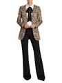 Moschino Silhouette of the Season Leopard Print Jacket 11168334