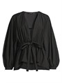 Natori Voluminous Puff-Sleeve Jacket 11166411