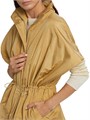 Fabiana Filippi Taffeta Padded Drawcord Cape 11169297