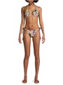 Бикини Paula от Ramy Brook с завязками на бедрах, заниженная талия, 84% полиэстер и 16% металлические волокна 11165195