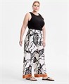 Женские широкие брюки с принтом от I.N.C. International Concepts, эксклюзивно в Macy',s, размеры P/XS-3X 11173518