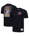 Mitchell &amp, Ness Черная футболка Vince Carter Toronto Raptors Hardwood Classics NBA Legends, 100% хлопок, короткий рукав 11223018