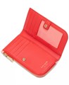 Kate Spade New York Маленький складной кошелек из сафьяновой кожи с молнией и отделениями для 7 кредитных карт 11173397