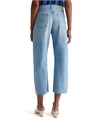 Женские джинсы Hattie High Rise Crop Barrel от AG Jeans, 100% хлопок, классическая пятикарманная модель 11232424
