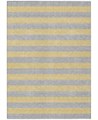 Addison Коврик Chantille для пола, полосатый, UV-стабилизированный, стирается в машине, размер 10x13 футов 11176301