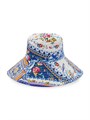Camilla Широкополая панамка с цветочным принтом из коллекции Tiles Darls, 100% хлопок 11166231