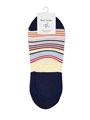 3 пары полосатых носков с открытым носком из эластичного хлопка, Paul Smith, произведённые в Италии 10048780