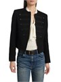 Nili Lotan Joni Virgin Wool Open-Front Jacket 11025507