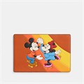 Гладкий кожаный кошелек размером 14.6 см x 9.5 см с дизайном Disney x Coach 11207902