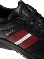 Кожаные кроссовки Darsyl от Bally с низким профилем, круглым носком и текстильной подкладкой 11165659
