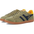 Кроссовки Gola Equipe II Suede с резиновой подошвой и прочным верхом из замши 11227030