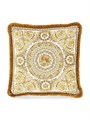 Versace Подушка Heritage Barocco из 100% шелка 45x45 см с бахромой 11008988