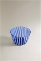 Zara Home Стильная и прочная миска из боросиликатного стекла с полосатым дизайном 11239978