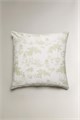 Zara Home Наволочка из хлопкового сатина 300 нитей с рисунком пальм, Toile de Jouy 11229639