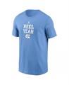 Мужская футболка с технологией Dri-FIT от Jordan в цвете Carolina Blue с эмблемой North Carolina Tar Heels и надписью Sideline Mantra 2025 11177019