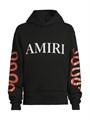 Худи Amiri из хлопка с логотипом и змеями, длинными рукавами и карманом-кенгуру 11028272