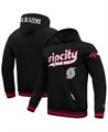 Pro Standard Худи мужской Portland Trail Blazers 2024/25 City Edition чёрное с объёмной вышивкой 11223670