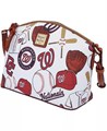 Dooney &amp, Bourke Сумка через плечо Washington Nationals Gameday Suki с запястным кошельком и множеством отделений 11173494