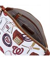 Dooney &amp, Bourke Сумка через плечо Washington Nationals Gameday Suki с запястным кошельком и множеством отделений 11173494