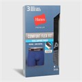 Мужские боксеры Hanes Premium, 3 шт., с поддерживающим карманом, комфортные и защищающие от запаха 11182564
