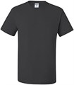 Мужская футболка Jerzees DRI-POWER с короткими рукавами, 50% хлопок/50% полиэстер, размер 3X, цвет угольный 10022449