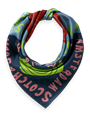 Scotch &amp, Soda Шарф квадратной формы с уникальными иллюстрациями и яркими цветами, деликатная стирка при 30 градусах 11234612
