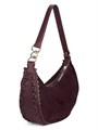 Ulla Johnson Замшевая хобо-сумка Twyla с плечевыми ремнями и внутренним карманом, производство Италия 11166728