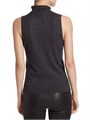 Saks Fifth Avenue Кашемировая водолазка без рукавов из коллекции COLLECTION из тонкой пряжи с рифлёным краем 11168120