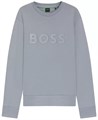 Hugo Boss Мужское худи Boss из эластичного хлопка с логотипом на груди, прямой крой, стандартная длина, размер L 11177190