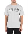 Мужская футболка Hurley Three Days с короткими рукавами, защита от ультрафиолета UPF 30+ 11239917