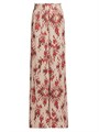 Широкие брюки Lyra с принтом и эластичным поясом от L',Agence, 100% полиэстер 11167185