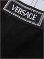 Versace Бесшовные леггинсы с эластичным поясом в стиле 90-х, 70% вискоза, 21% нейлон, 9% эластан 11012079