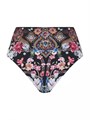 Бикини Camilla с высокой талией, цветочный принт и эластичный пояс, 79% нейлон 10049494