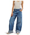 Free People Джинсы We The Free East Bay, с подворотами, с высокой талией, 100% хлопок 11230727