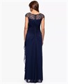 Элегантное платье-футляр макси с вырезом лодочкой от Xscape для формальных мероприятий 11231516
